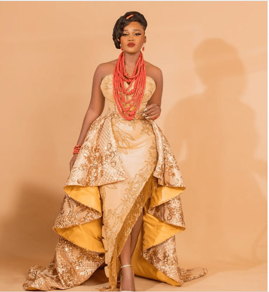 legend of inikpi, beads, shoe, hand fan and cece's stunning